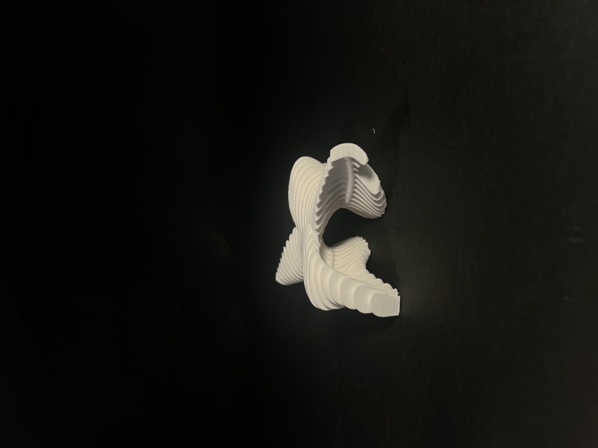 Model, view 1